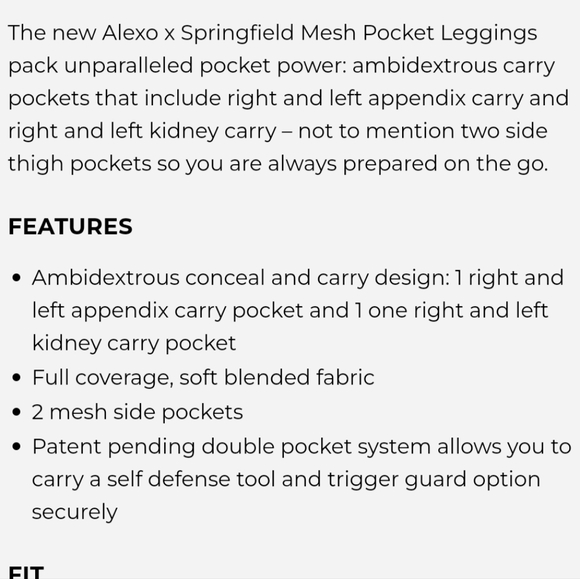 Springfield Armory Alexo leggings - Picture 8 of 10